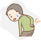 腹痛・みぞおちの痛み・背中の痛み