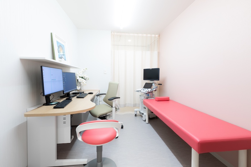 女性も安心して診療